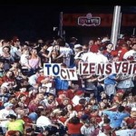 Phillies fans at Washington Nationals game