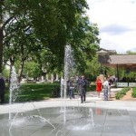 Sister Cities Park at Benjamin Franklin Parkway near Logan Square