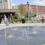 Sister Cities Park at Benjamin Franklin Parkway near Logan Square