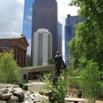 Sister Cities Park at Benjamin Franklin Parkway near Logan Square