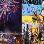 Fireworks in Philadelphia & Mummers Parade