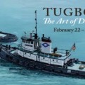 Tugboats Art Exhibit by Dave Boone at Independence Seaport Museum