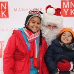 Santa at Manayunk Tree Lighting Celebration