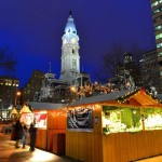 Christmas Village at LOVE Park