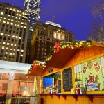 Christmas Village at LOVE Park