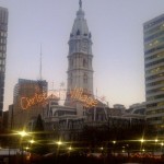 Christmas Village at LOVE Park