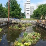 Floating Islands at Spruce Street Harbor Park