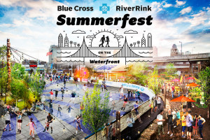 Summerfest rendering courtesy of the Delaware River Waterfront Corporation