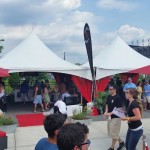 VIP Tent At Burger Brawl Philadelphia