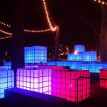 The Oval Beer Garden At Night