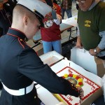 Marines Birthday Celebration At Cookie's Tavern