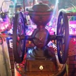 Grinder Machine 200 Years old & made in Philadelphia at Rim Cafe