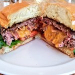 Stuffed Bacon Cheddar Burger At Chef Tony's Kitchen