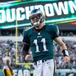 Carson Wentz of the Philadelphia Eagles