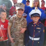 Kids Dress Up Supporting The Marines