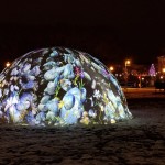 Winter Fountains on the Benjamin Franklin Parkway