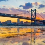 Benjamin Franklin Bridge by Christopher Nowaczyk