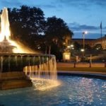 Ericsson Fountain Outside Of Philadelphia Museum Of Art