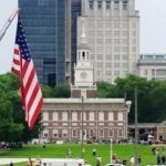 4th Of July Flag In Philadelphia During WAWA Welcome America